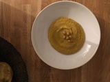 Soupe de pois chiches au cumin