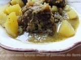 Agneau aux epices miel et pommes de terre