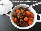 Agneau sauce clementine