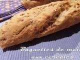 Baguettes de maïs aux céréales