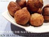 Billes de saucisses en habit croustillant