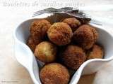 Boulettes de sardine panees