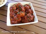 Boulettes épicées de poulet