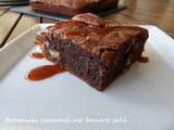 Brownies caramel au beurre salé