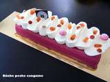 Bûche peche sanguine