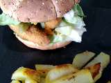 Burger de poulet aigre doux