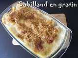 Cabillaud en gratin