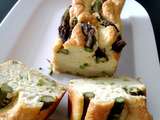 Cake magique asperges et petits pois