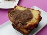 Cake marbree au marron