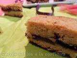 Carres sables a la confiture