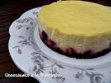 Cheesecake aux framboises