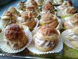 Choux craquelin a la crème de spéculoos