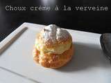 Choux crème verveine