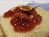 Confiture d'abricots cannelle amandes