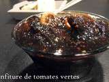 Confiture de tomates vertes