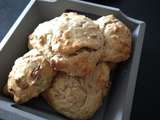 Cookies aux bananes flocons d'avoine raisin