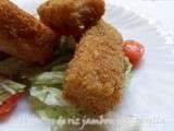 Croquettes de riz jambon mozzarella