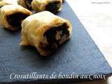 Croustillants de boudin aux noix