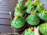 Cupcake sapin