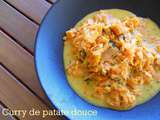 Curry de patate douce