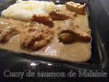 Curry de saumon de malaisie