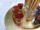 Dip de tomates aillée