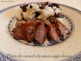 Filets de canard a la sauce aigre douce