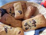 Financiers noix et chocolat