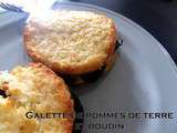 Galette de pommes de terre et boudin