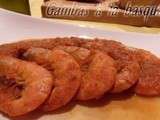 Gambas a la basquaise