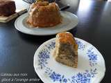 Gâteau aux noix glacé a l'orange amère