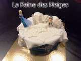 Gateau la reine des neige