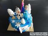 Gâteau la reine des neiges