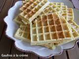 Gaufre a la creme