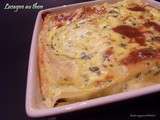 Lasagne au thon