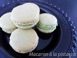 Macaron a la pistache