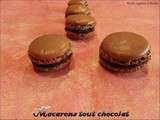 Macarons tout chocolat