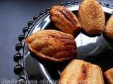 Madeleines chocolat caramel