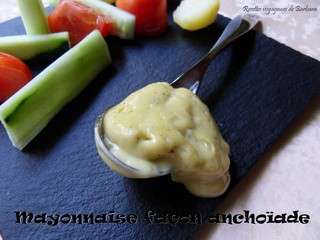 Mayonnaise facon anchoïade