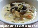 Mijoté de poulet a la thaï