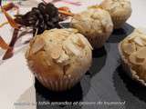 Muffins au tahin amandes graines de tournesol