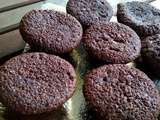 Muffins chocolat et lait de coco