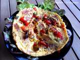 Omelette a la basquaise