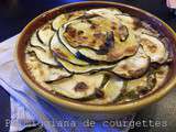 Parmiggiana de courgettes