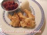 Poisson sauce imperiale