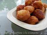 Pommes dauphine a la courgette