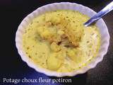 Potage choux fleur potiron