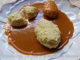 Quenelles de poisson a la bisque de homard