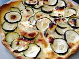 Quiche au thon courgettes et chèvre