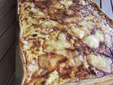 Quiche courgette raclette